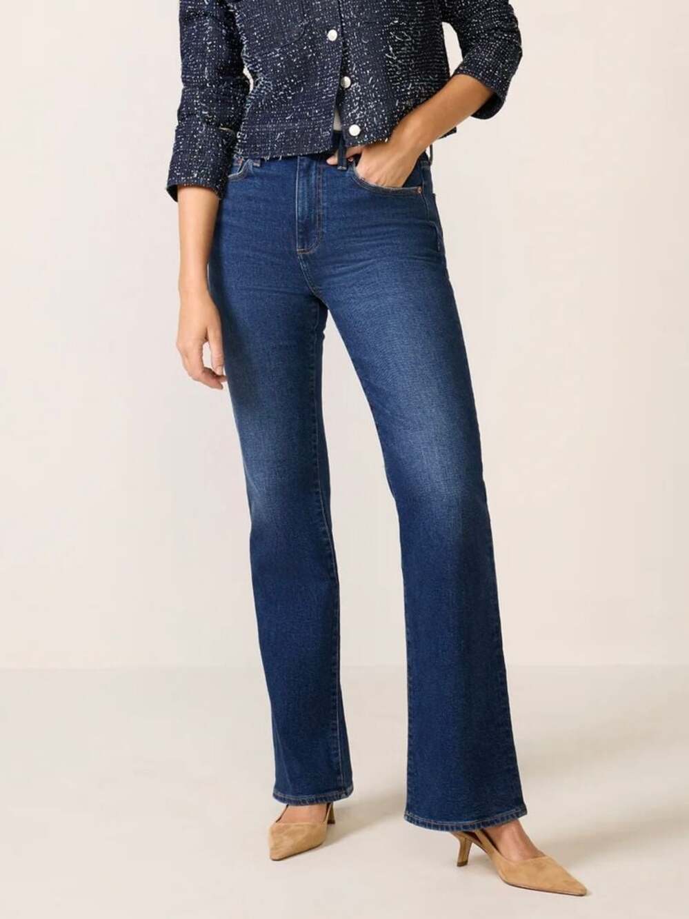 pistola Indigo Boot Cut Jeans
